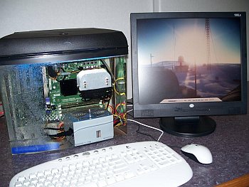Mineral Oil Submerged Computer